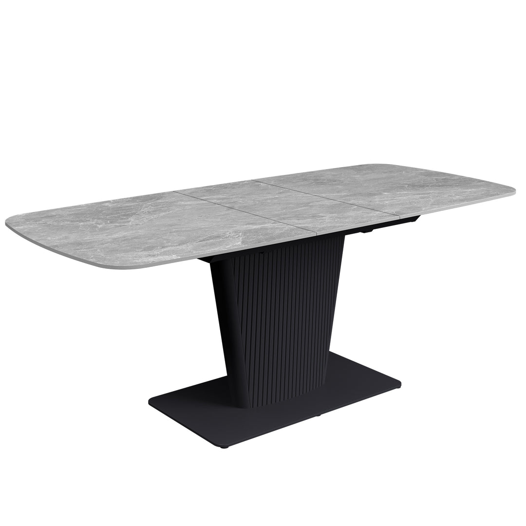 Castello 160-200cm Ceramic Extending Dining Table White