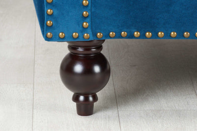 CHESTER 3 SEATER SOFA MIDNIGHT BLUE