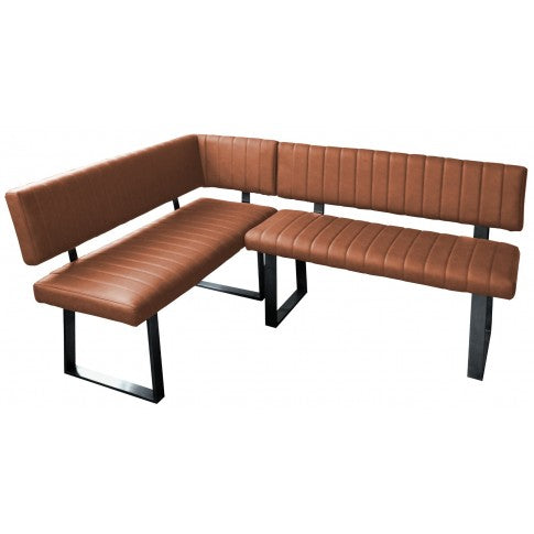 Fusion Corner Bench LH-Tan
