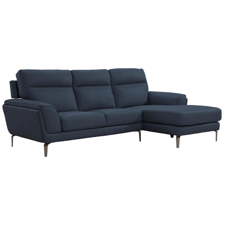 Cory Leather Corner Chaise Sofa