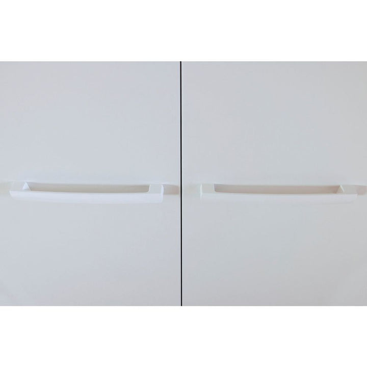 Rauch Modi Alpine White With Mirror 4 Door Hinged Wardrobe