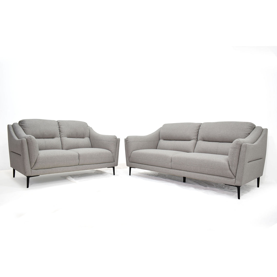 Dubai Linen 3+2 Seater Sofa - Understated Glam Style