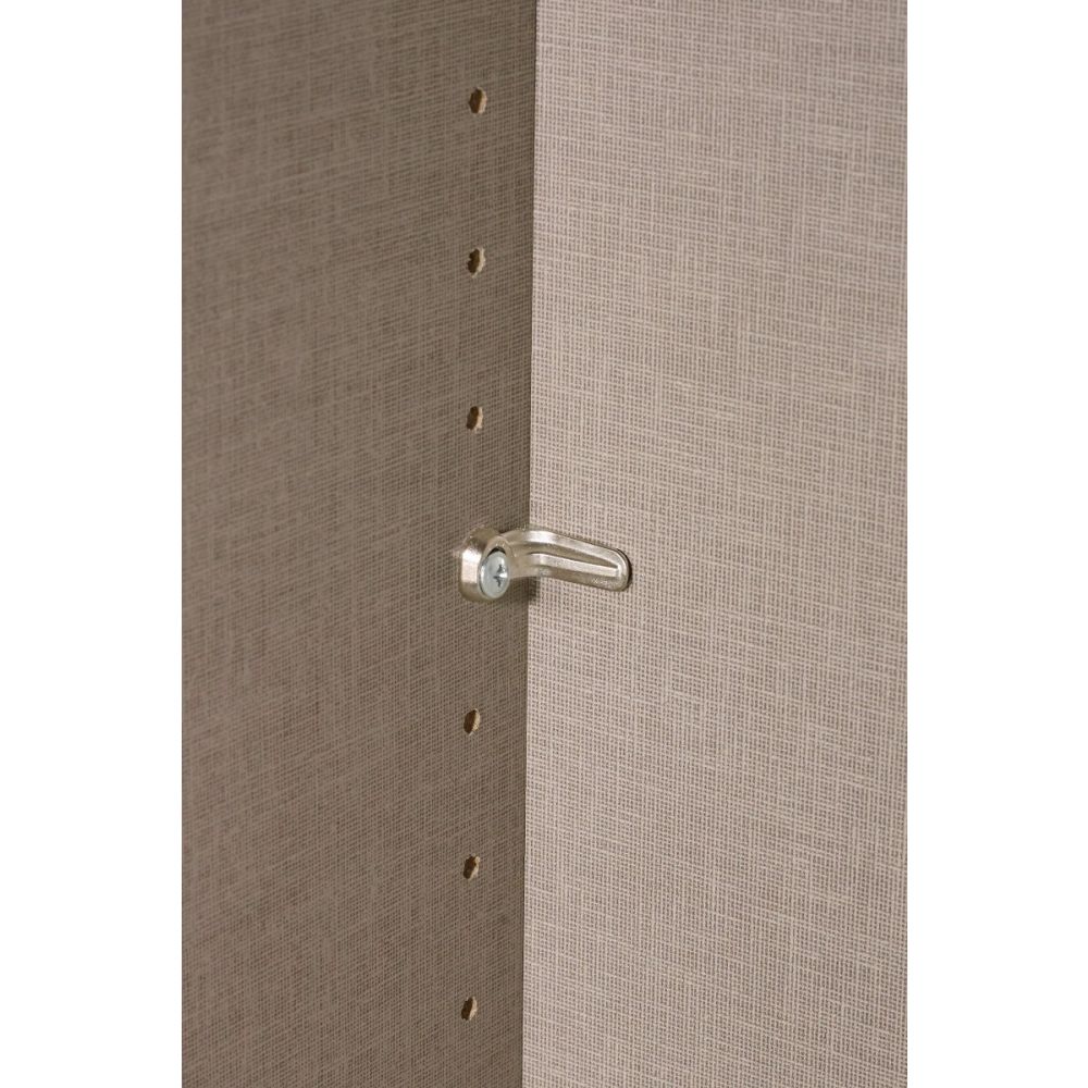 Rauch Miramar Lynx White Glass & Mirror Front 4 Door Hinged Combi Wardrobe