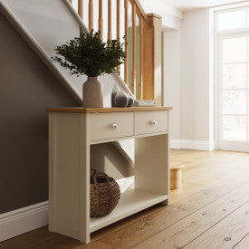 LANCASTER CONSOLE HALL TABLE CREAM