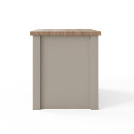 Lancaster Grey Lamp Table | Two-Tone Side Table UK