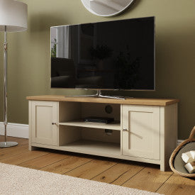 LANCASTER LARGE TV CABINET CREAM