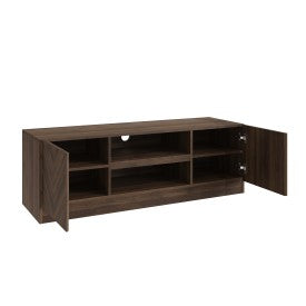 Rich-Walnut Double Door TV Unit Royal Walnut