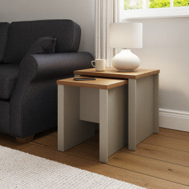 LANCASTER NESTING TABLES GREY