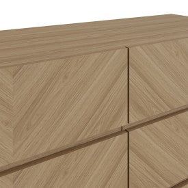 Regal Euro-Oak 3+3 Drawer Chest