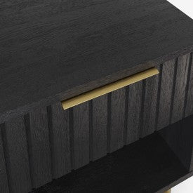 NERVATA LAMP TABLE BLACK