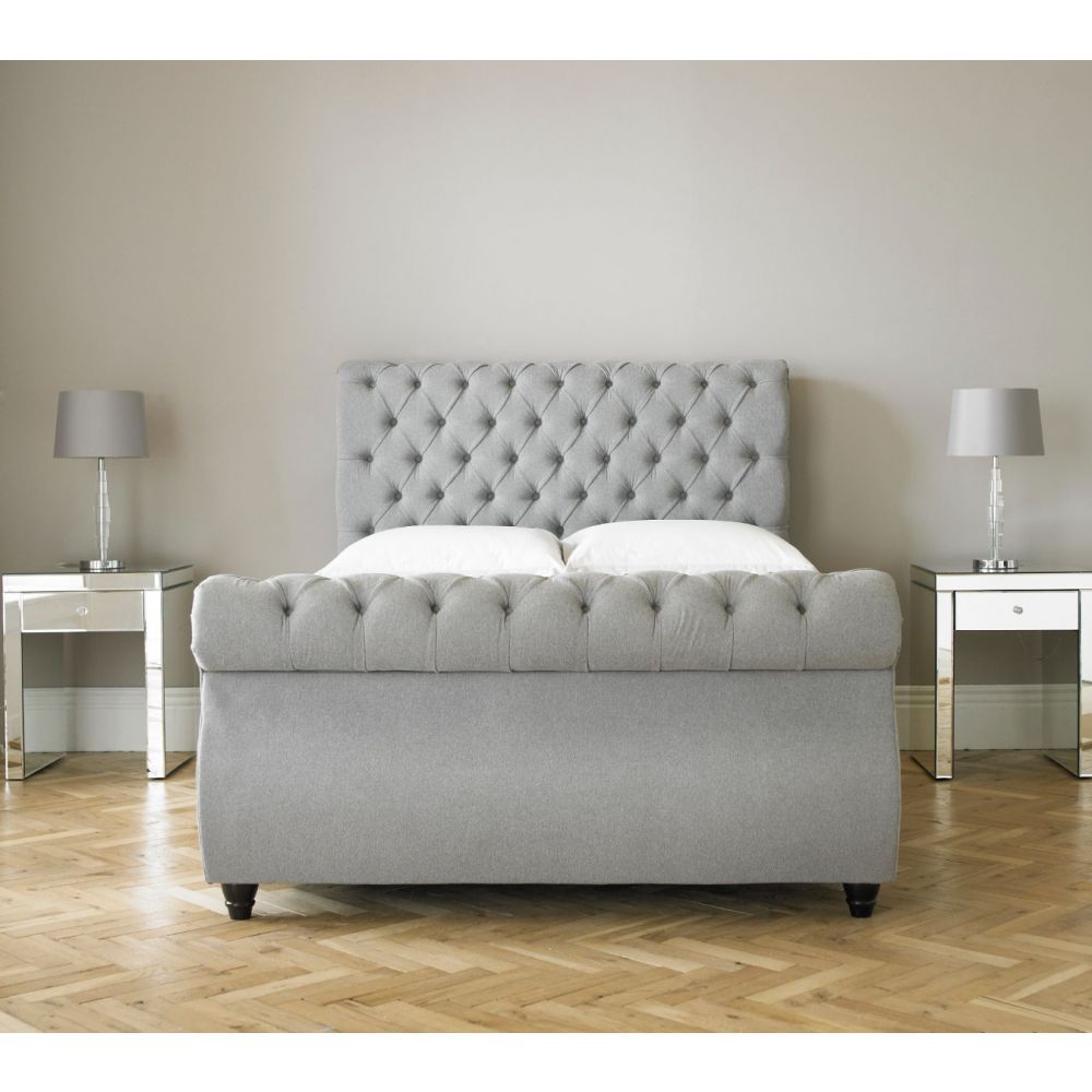 Chiswick Chesterfield Fabric Upholstered Bed Frame