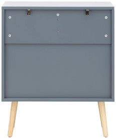 NYBORG 2+2 DRAWER CHEST DARK GREY