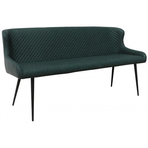 Hereford Bench - Green PU