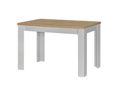HIGHGATE DINING TABLE AND BENCH SET GREY & OAK EFFECT