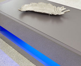GreyMist LED Coffee Table