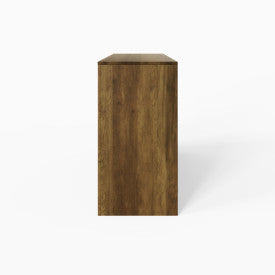 Rustic Knotty Oak Sideboard Cabinet