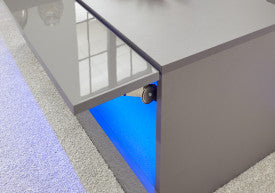 GreyMist LED Coffee Table