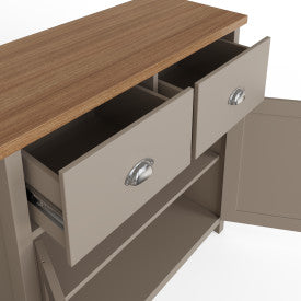 LANCASTER COMPACT SIDEBOARD GREY