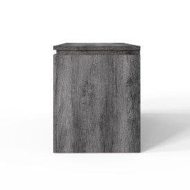 CANYON 2 DRAWER TV UNIT CHARCOAL GREY