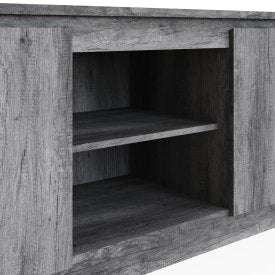 CANYON WIDE TV UNIT CHARCOAL GREY