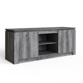 CANYON WIDE TV UNIT CHARCOAL GREY