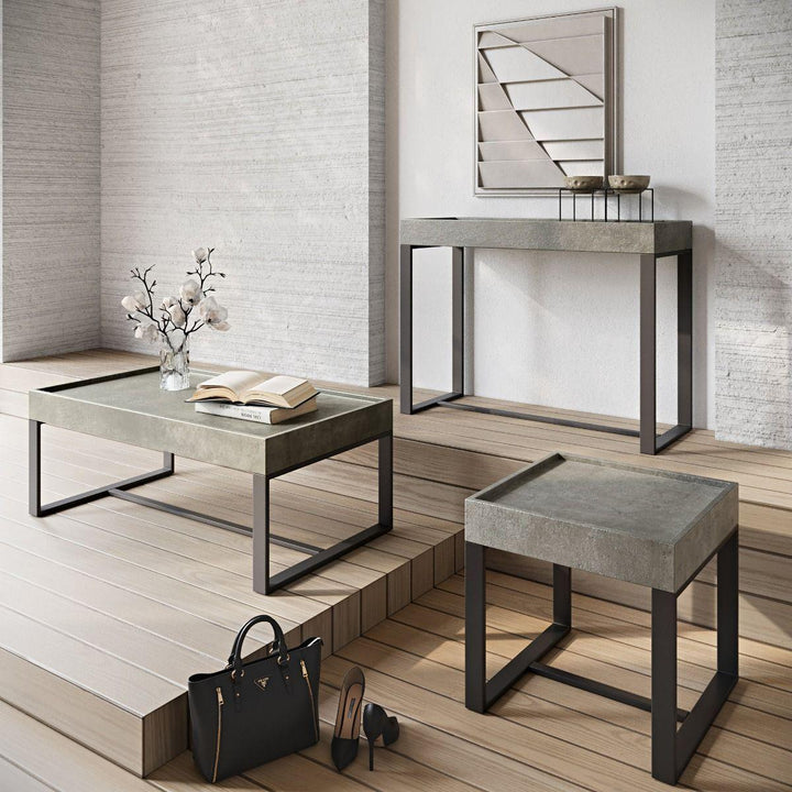 Corvella Ceramic Console Table