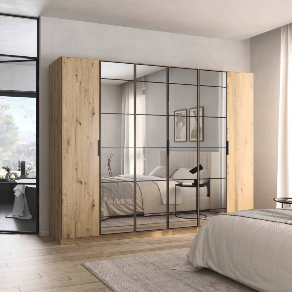 Rauch Acero Artisan Oak Hinged Door Wardrobe