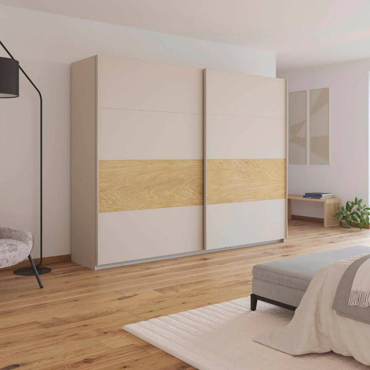Rauch Malva 2-Door Sliding Wardrobe - 271CM