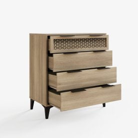 OakEase 4-Drawer Chest