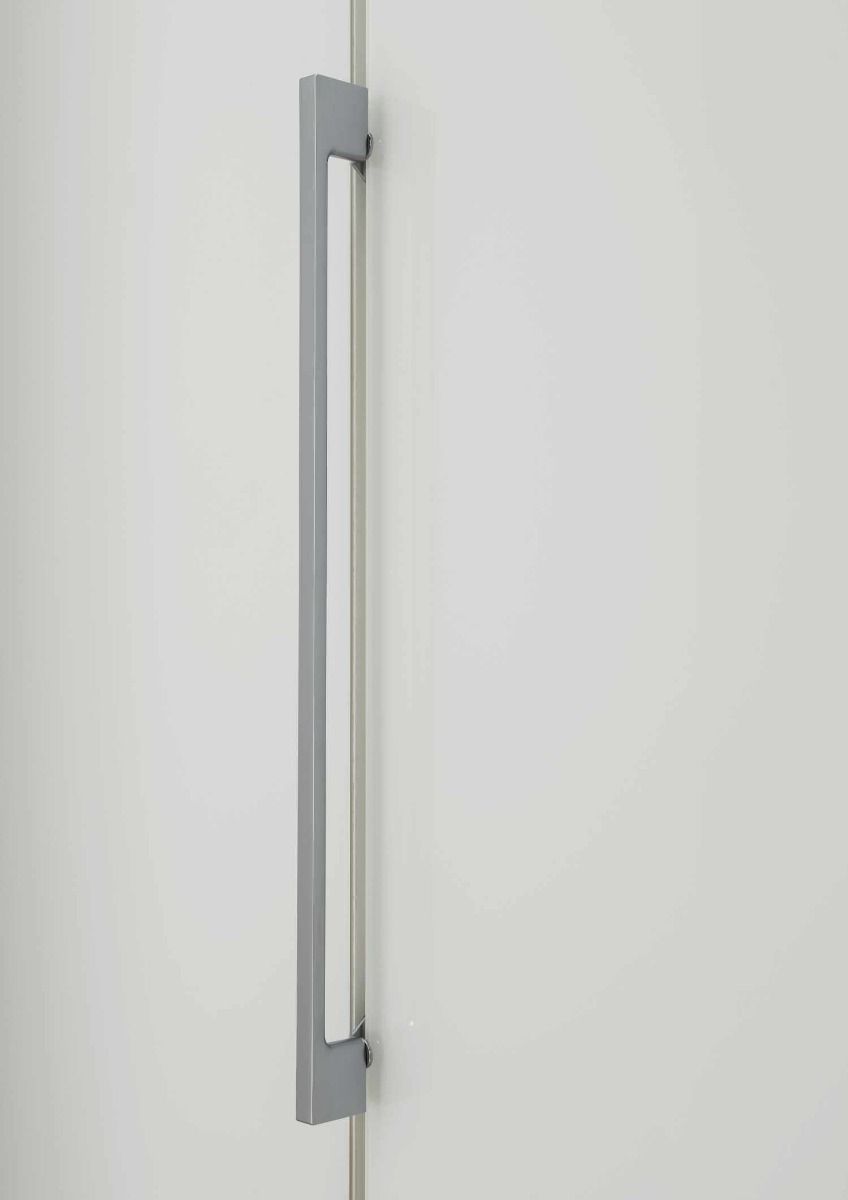 Wiemann Monaco 3 Door Hinged Glass Front Wardrobe With Drawers