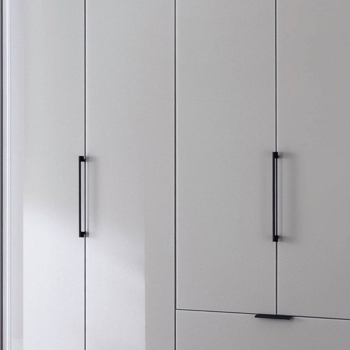 Wiemann "Monaco 1000" Pebble Grey Hinged Door Combi Wardrobe