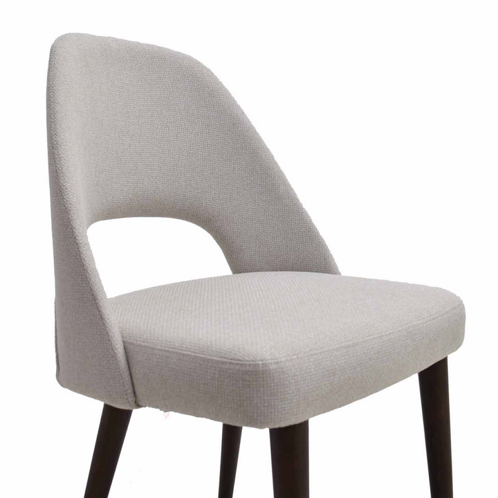 Axton 180-260 CM Dining Table Latte with Mortiz Dining Chairs