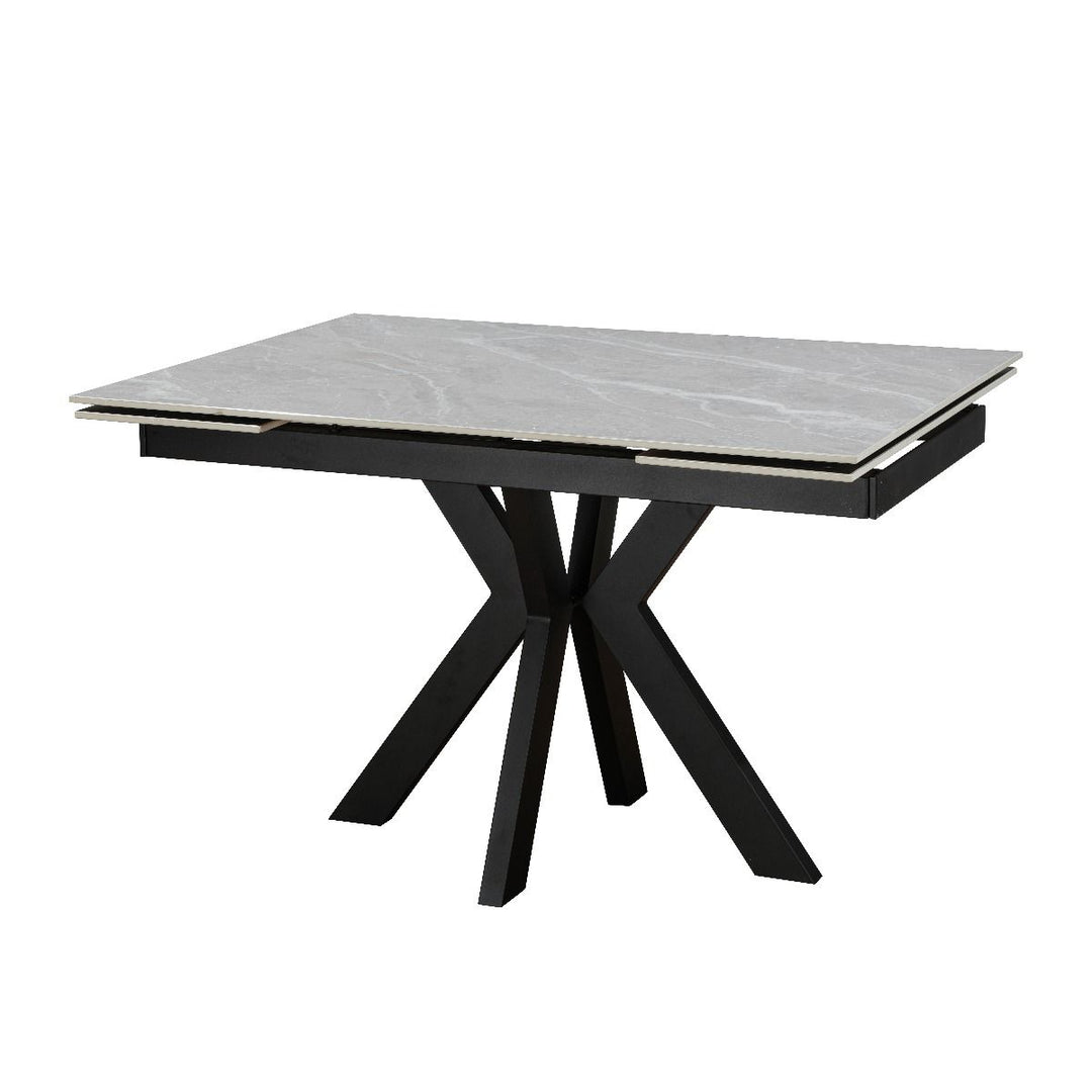 Vilo Ceramic Argento Grey Table with Ella Dining Chairs