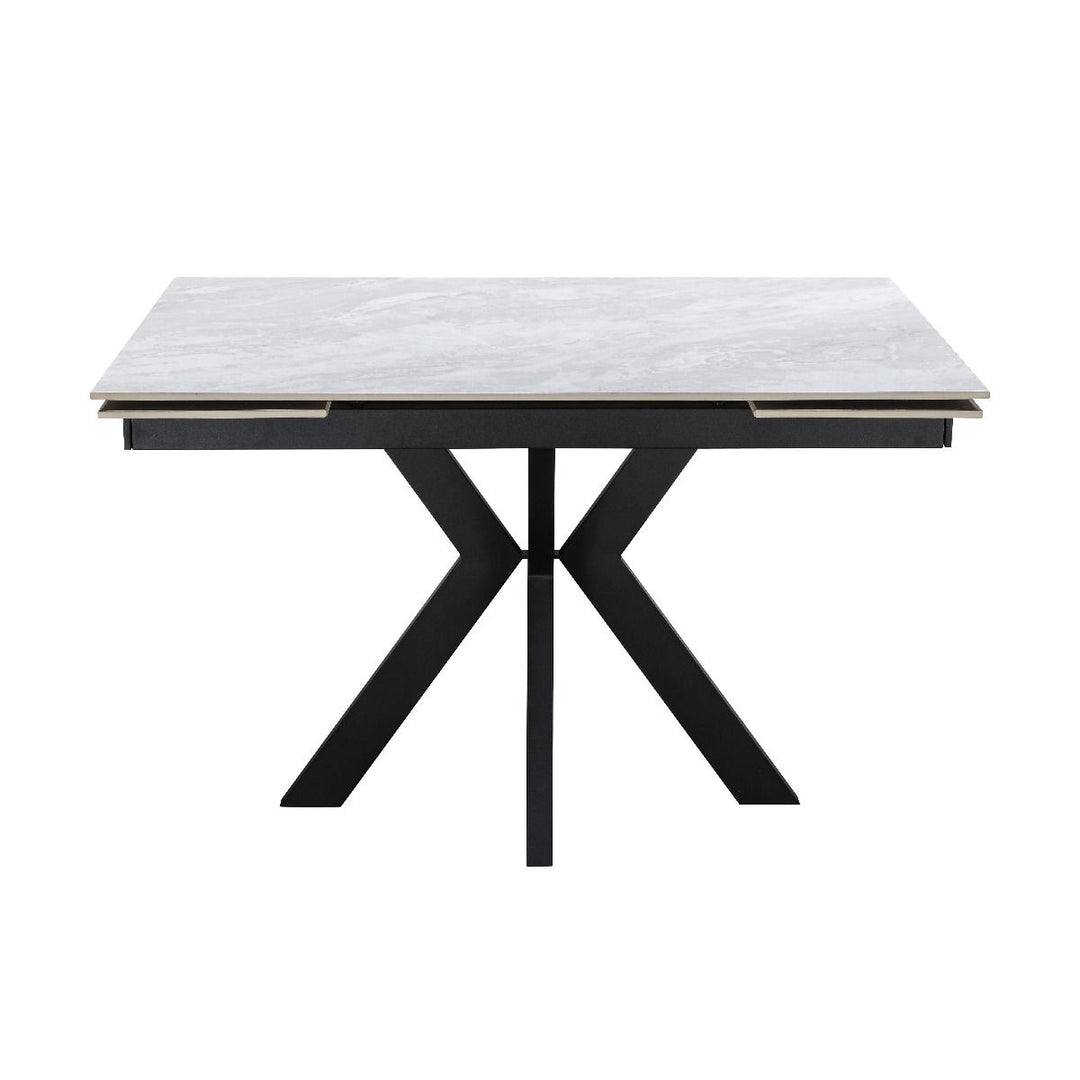 Vilo Ceramic Pearla Grey Extending Dining Table Set