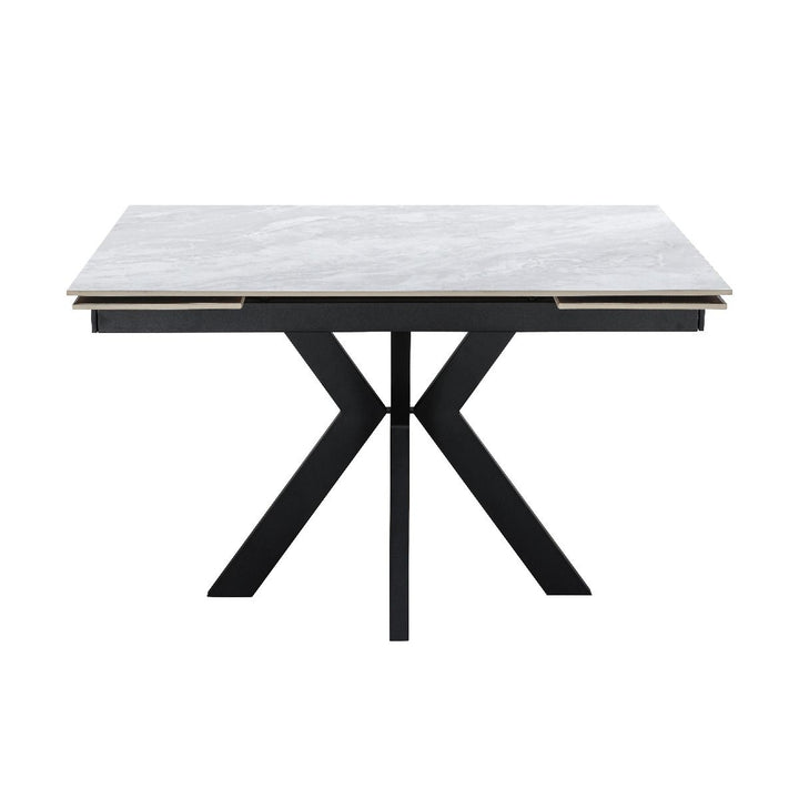 Vilo Ceramic Pearla Grey Extending Dining Table Set