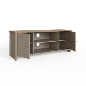 LANCASTER LARGE TV CABINET GREY
