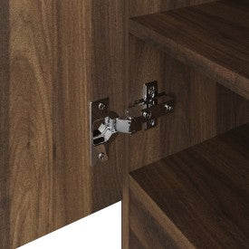 Rich-Walnut Double Door TV Unit Royal Walnut