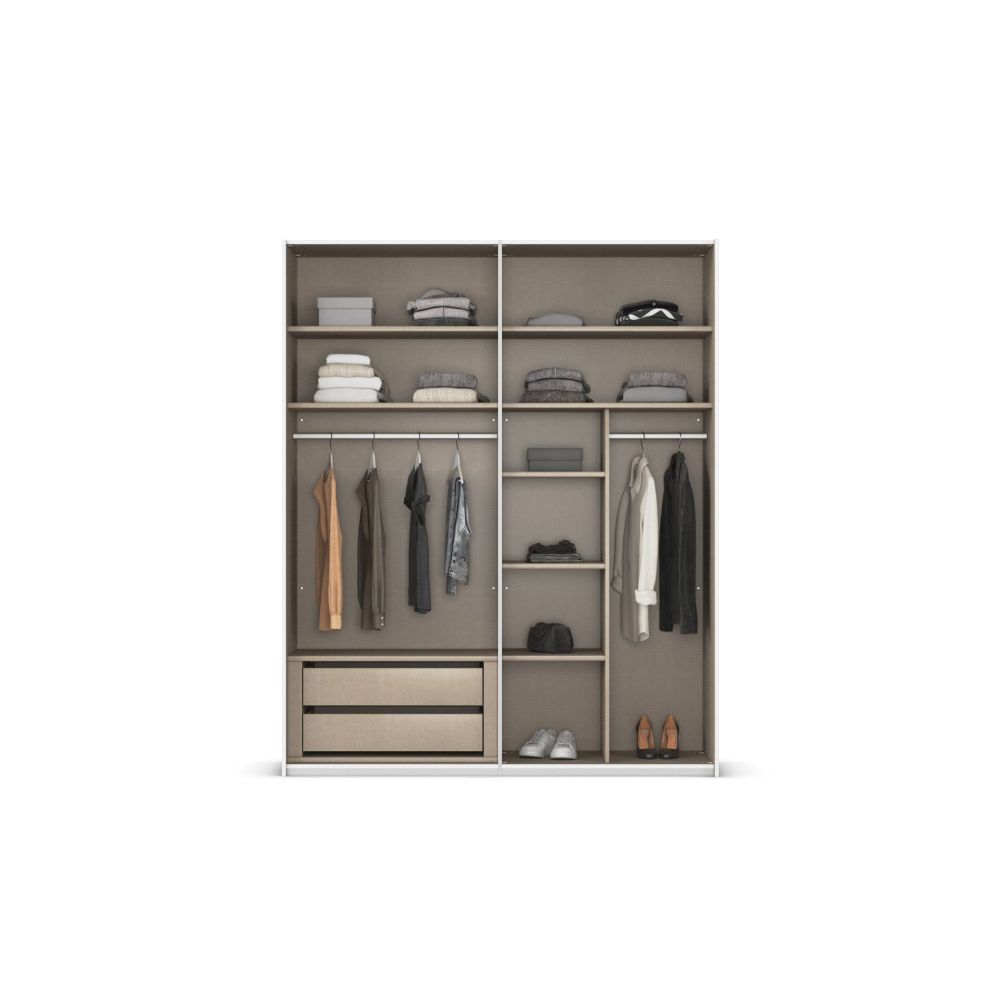Rauch Contido 2 Door Sliding Wardrobe