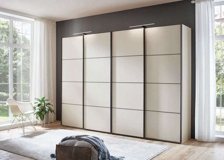 Phoenix Sliding 4 Door Wardrobe