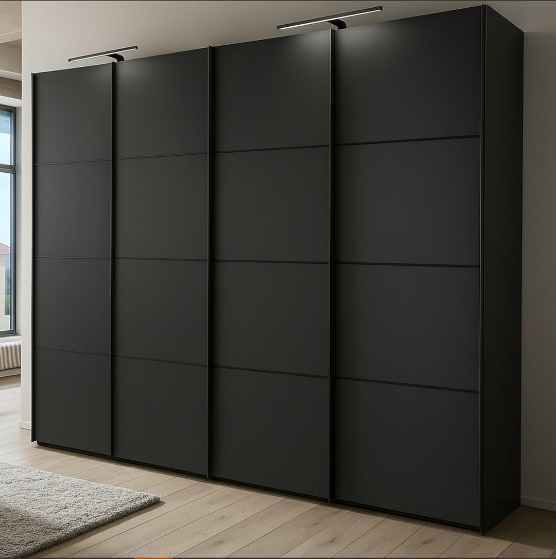Phoenix Sliding 4 Door Wardrobe