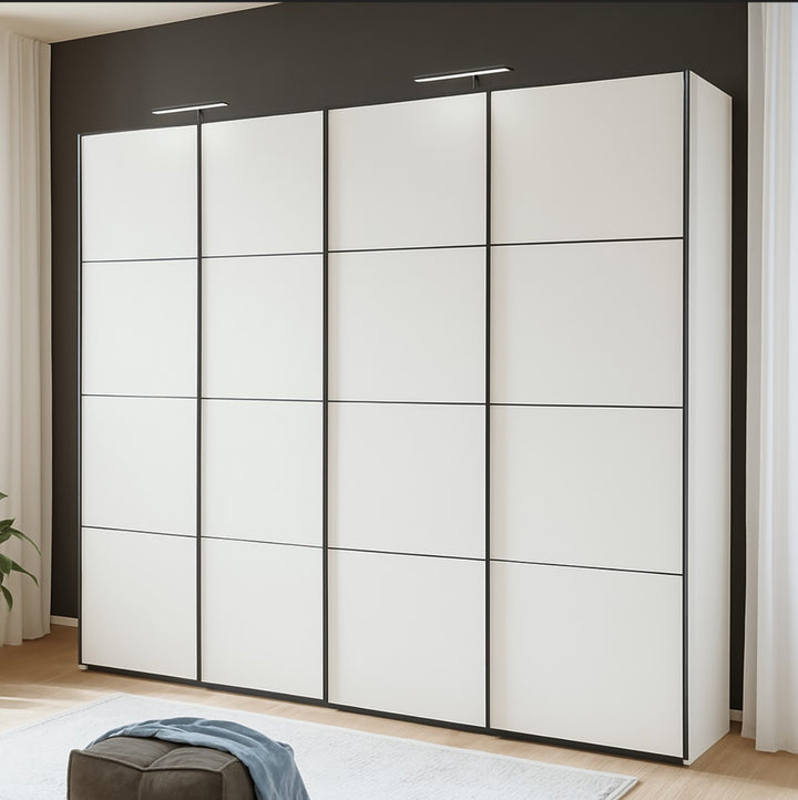 Phoenix Sliding 4 Door Wardrobe
