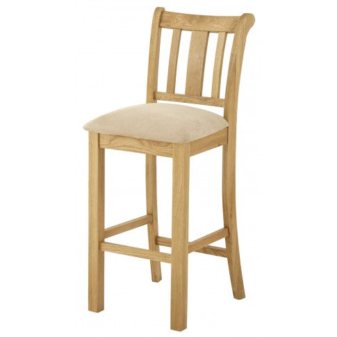 Portland Bar Stool - oak