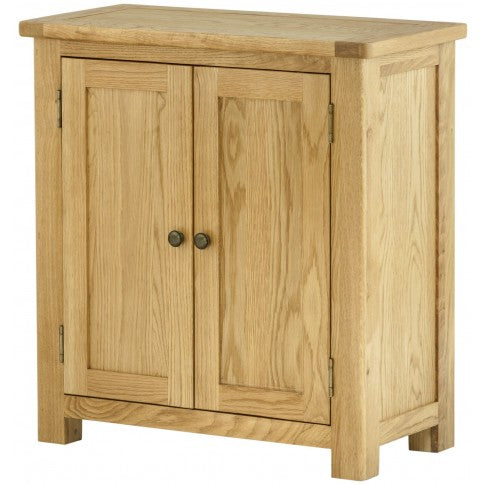 Portland 2 Door Cabinet-oak