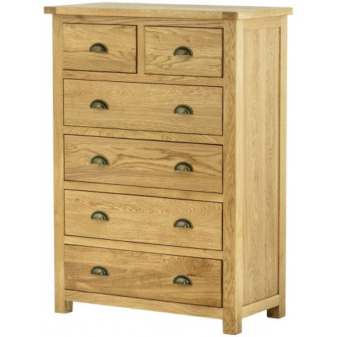 Portland 2 over 4 Chest-oak