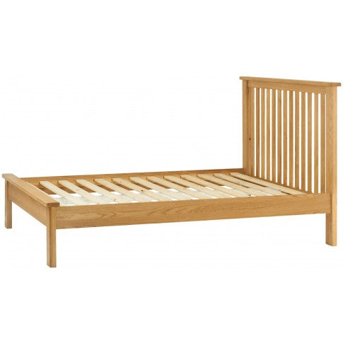 Portland 4'6 Bed-oak