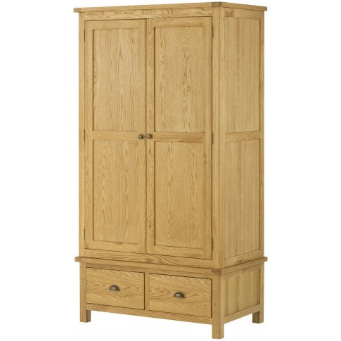 Portland Gents Wardrobe-oak