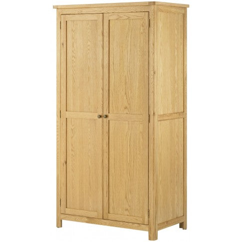 Portland 2 Door Wardrobe-oak