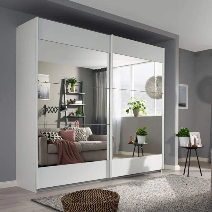 Rauch Malibu Alpine White Sliding wardrobe