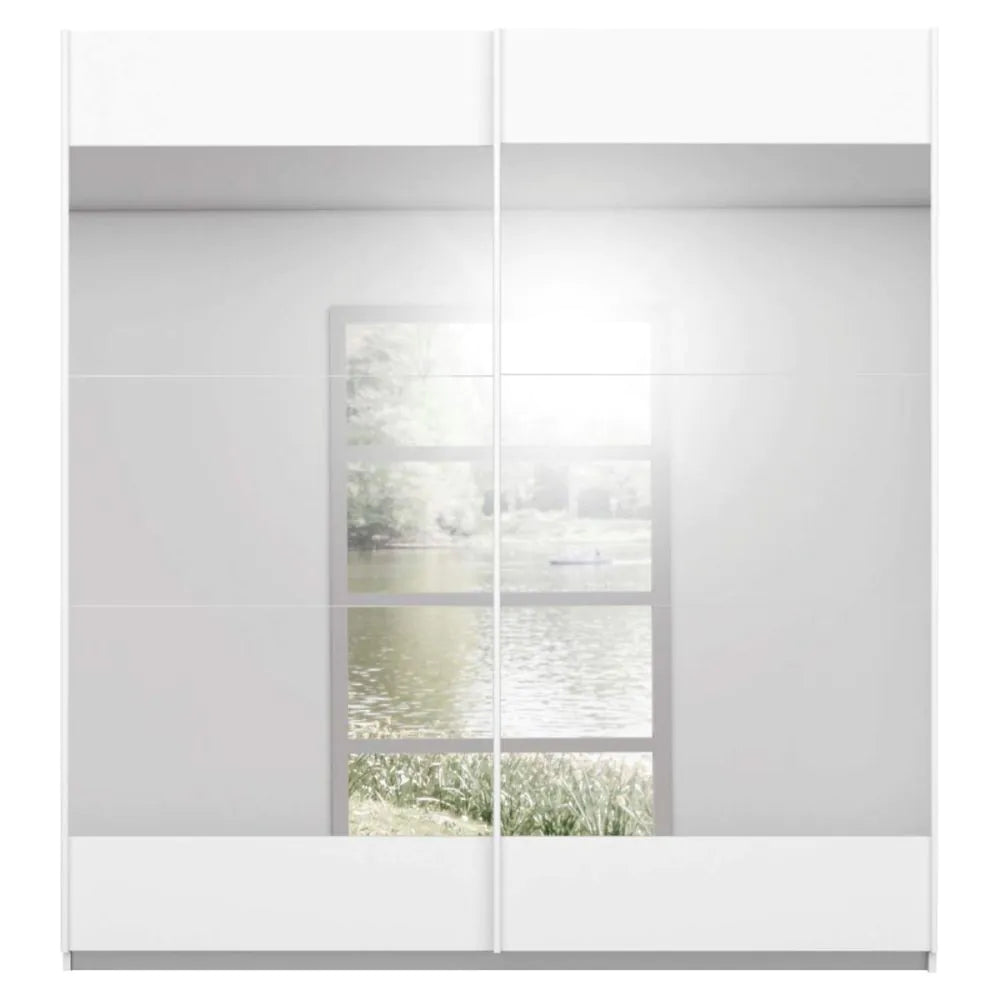 Rauch Malibu Alpine White Sliding wardrobe