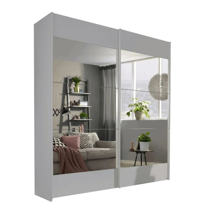 Rauch Malibu Silk Grey Sliding wardrobe